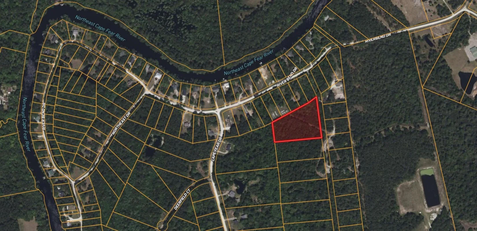 3.43 Acres of Land for Sale in Pender County, NC