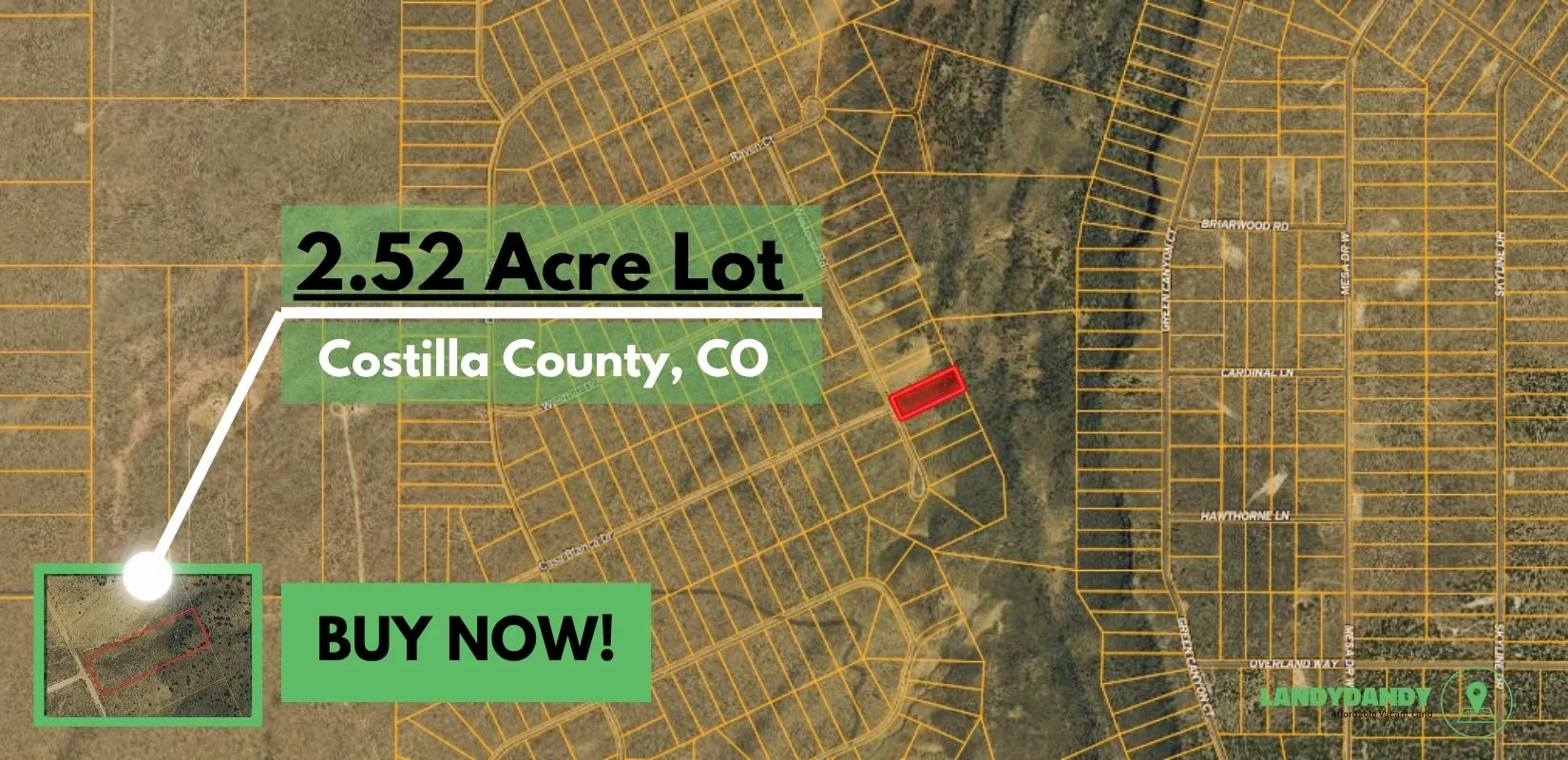 Costilla County CO Land For Sale - 2.52 Acres of Opportunity  in Costilla  County, CO