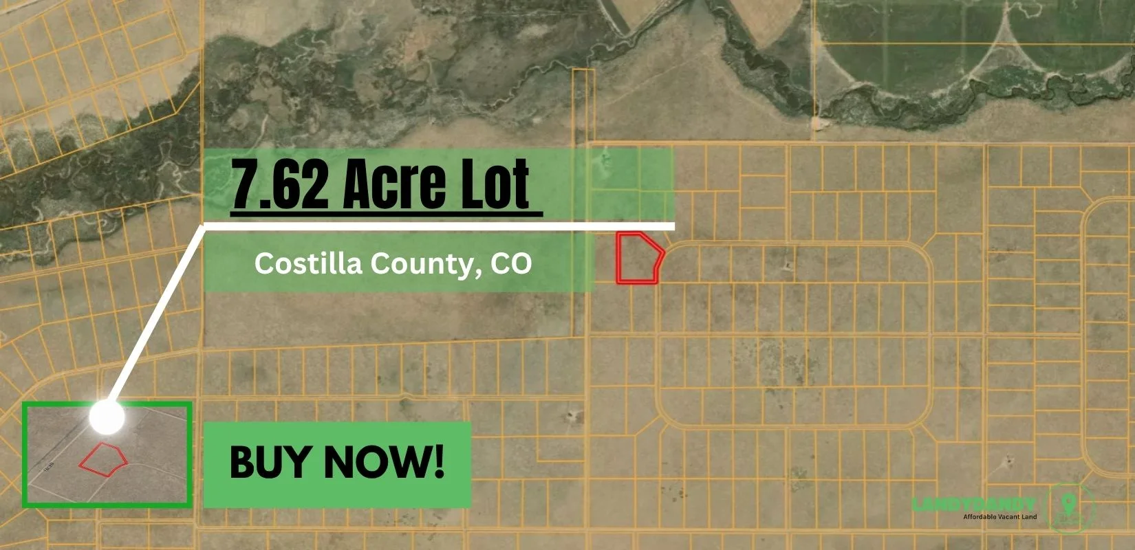 Costilla, CO Land For Sale - 7.62 Acres of Opportunity in Costilla County, CO
