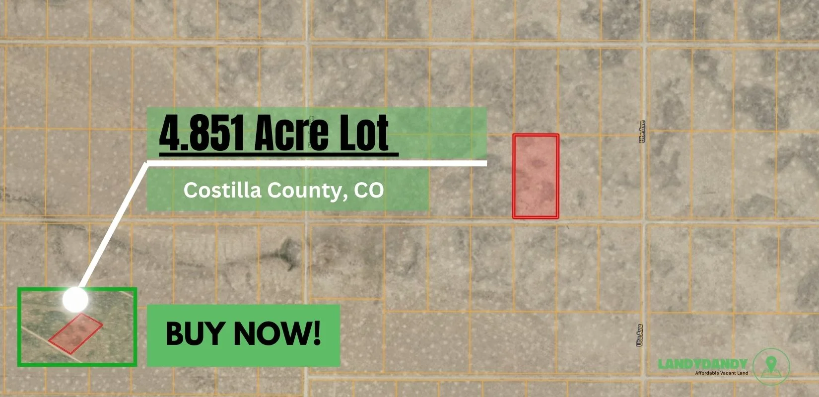 Costilla, CO Land For Sale - 4.851 Acres of Opportunity in Costilla County, CO