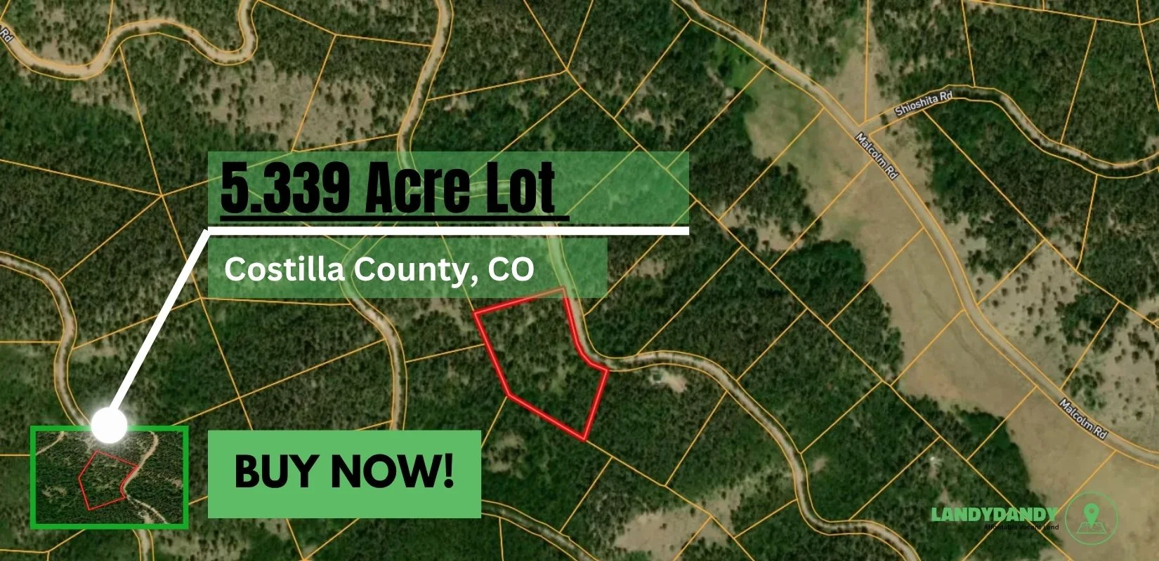 Costilla, CO Land For Sale - 5.339 Acres of Opportunity in Costilla County, CO