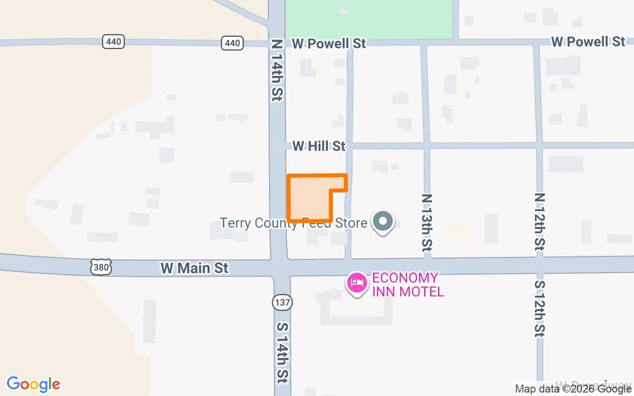 0.54 Acres in Brownfield - Terry County, TX in Terry County, Texas