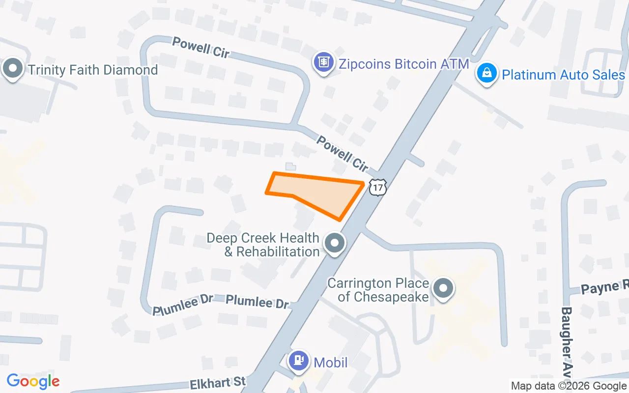0.55 Acres in Chesapeake - Chesapeake, VA in Chesapeake County, Virginia
