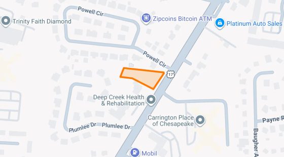 0.55 Acres in Chesapeake - Chesapeake, VA in Chesapeake County, Virginia