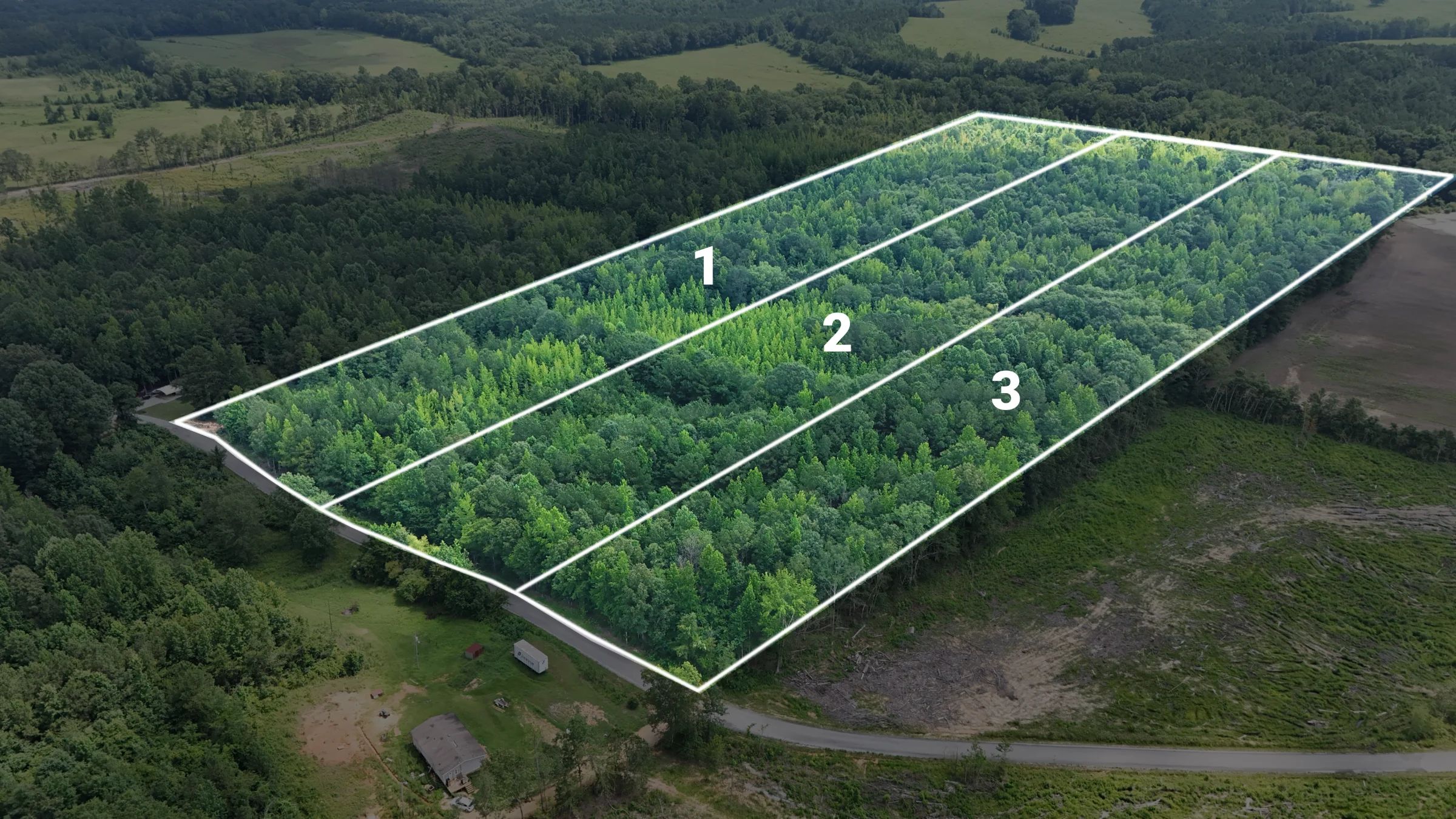 Itawamba County's Premier Jewel: A Stunning 3-Lot Subdivision - Image 3