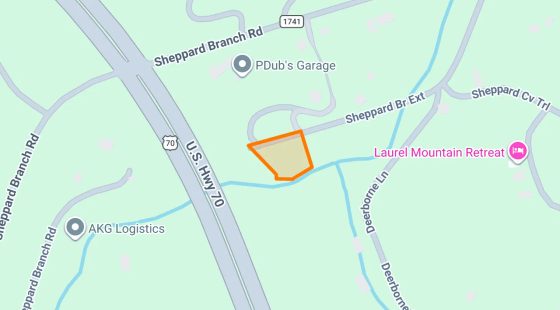 0.55 Acres in Weaverville - Buncombe County, NC in Buncombe County, North Carolina