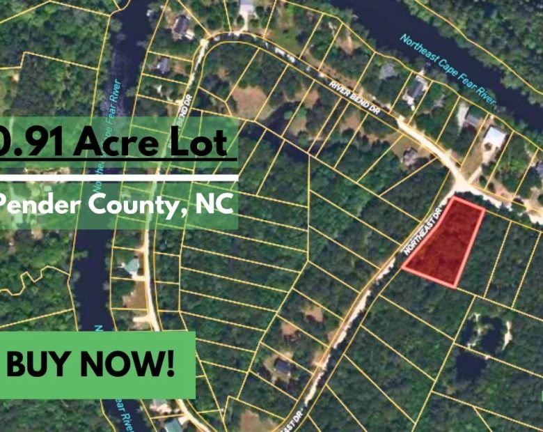 Pender County, NC Land For Sale – 0.91 Acres of Opportunity in Pender County, NC