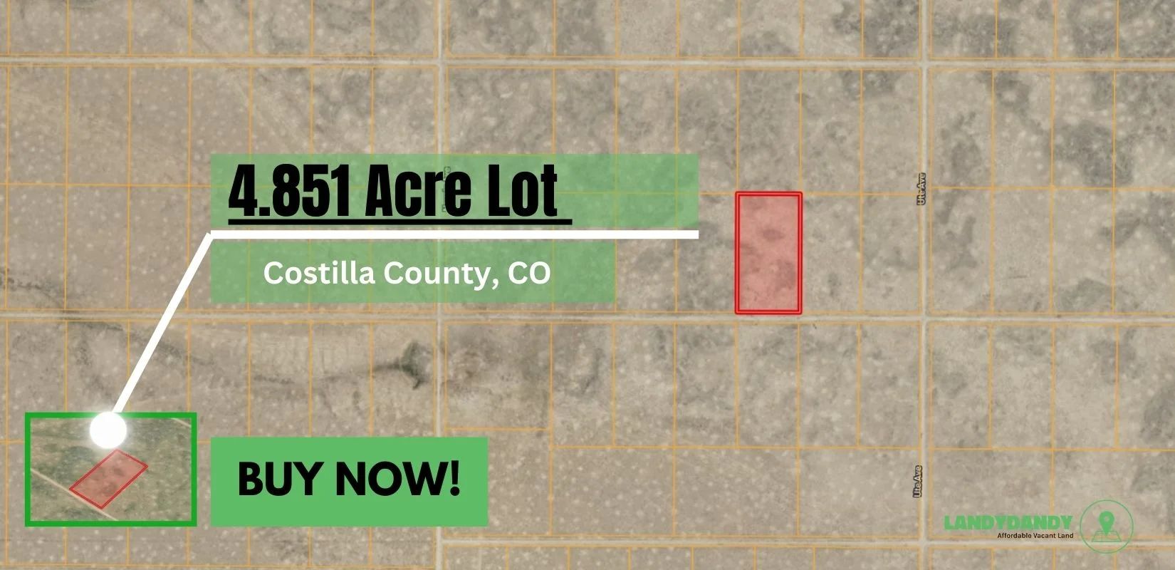 Costilla, CO Land For Sale - 4.851 Acres of Opportunity in Costilla County, CO