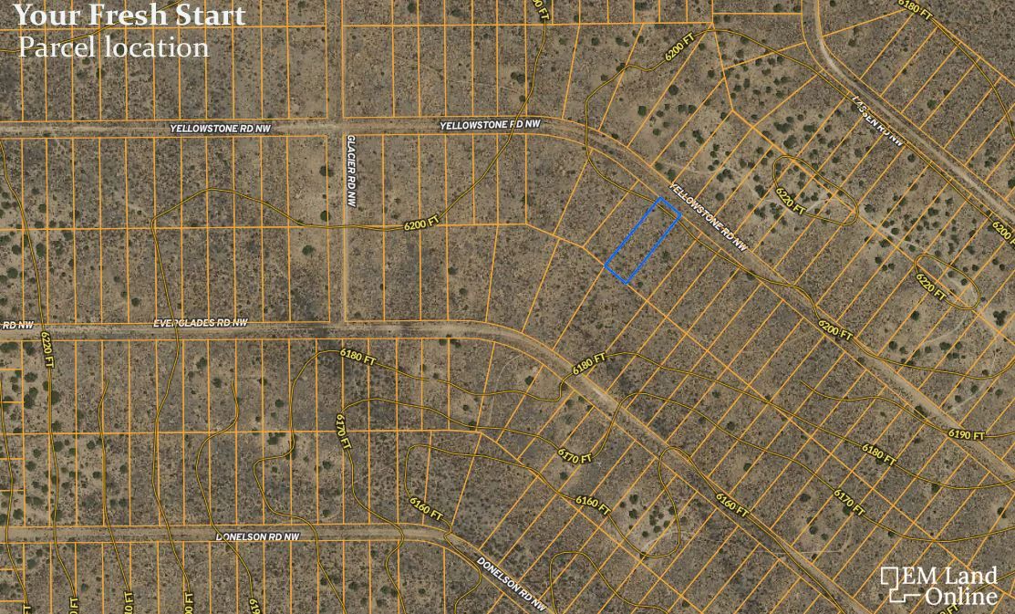 Parcel 1006077321505 in Sandoval County, NM
