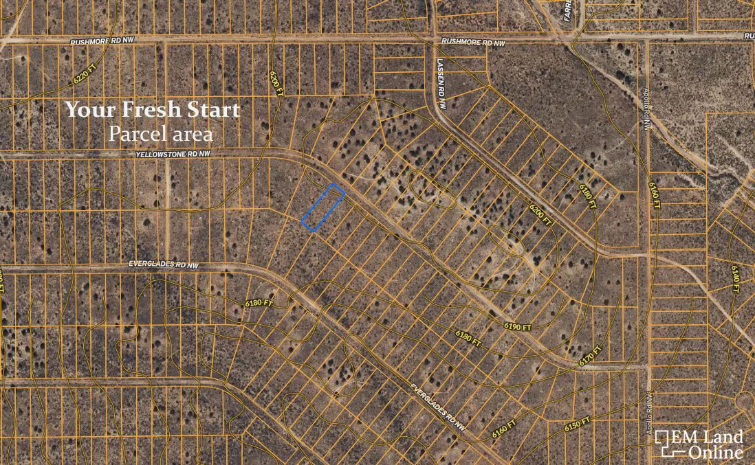 Parcel 1-006-077-321-512 in Sandoval County, NM
